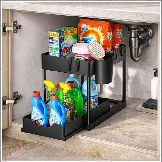 SpaceMax™ Sliding Under Sink Organizer